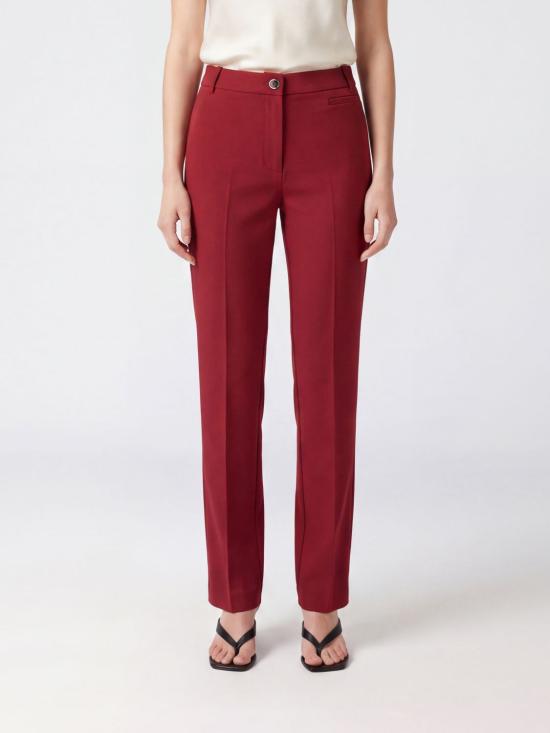 26FW 핑코 스트레이트 팬츠 107415A3DA AR59 Red