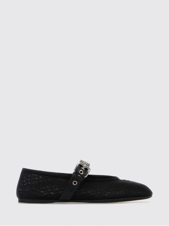 26FW 미우미우 플랫 슈즈 5F373EF005099 F0002 Black