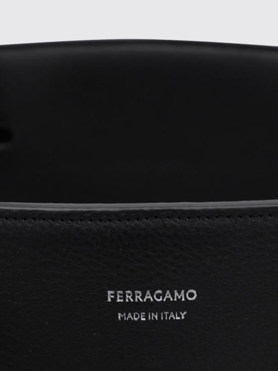 26FW 살바토레 페라가모 토트백 241683 779072 001 Black - SALVATORE FERRAGAMO