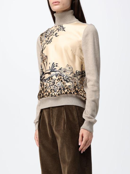 26FW 에트로 터틀넥 WRKE0157AV11O X0821 Beige - ETRO