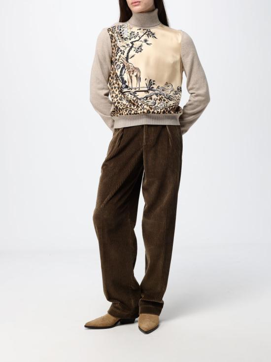 26FW 에트로 터틀넥 WRKE0157AV11O X0821 Beige - ETRO