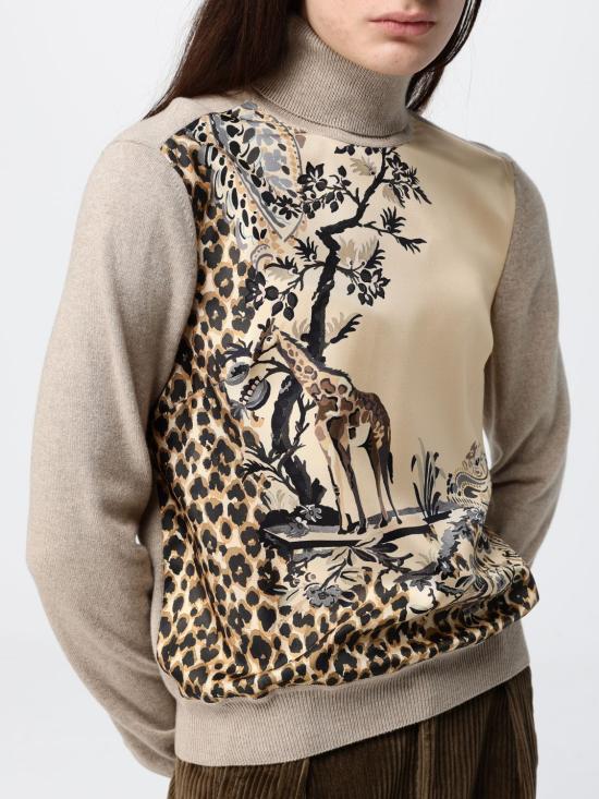 26FW 에트로 터틀넥 WRKE0157AV11O X0821 Beige - ETRO