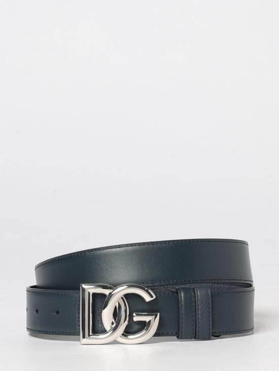 26FW 돌체앤가바나 가죽 벨트 BC4993A0742 80679 Blue - DOLCE & GABBANA