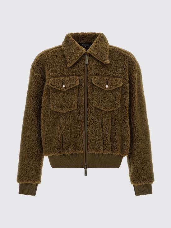 26FW 디스퀘어드2 무스탕 S74AM1719S25602 136 Brown - DSQUARED2