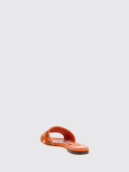 26FW 돌체앤가바나 뮬/슬리퍼 CQ0571AV804 8W801 Orange - DOLCE & GABBANA