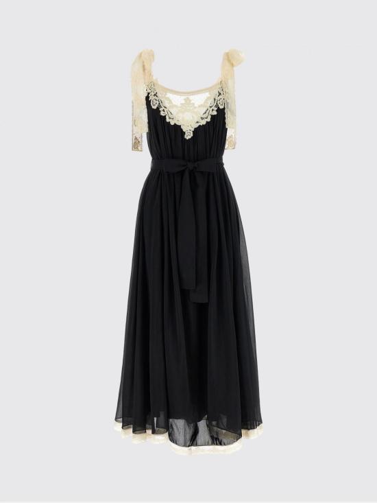 26FW 짐머만 롱 원피스 9030DSS264 BLK Black - ZIMMERMANN