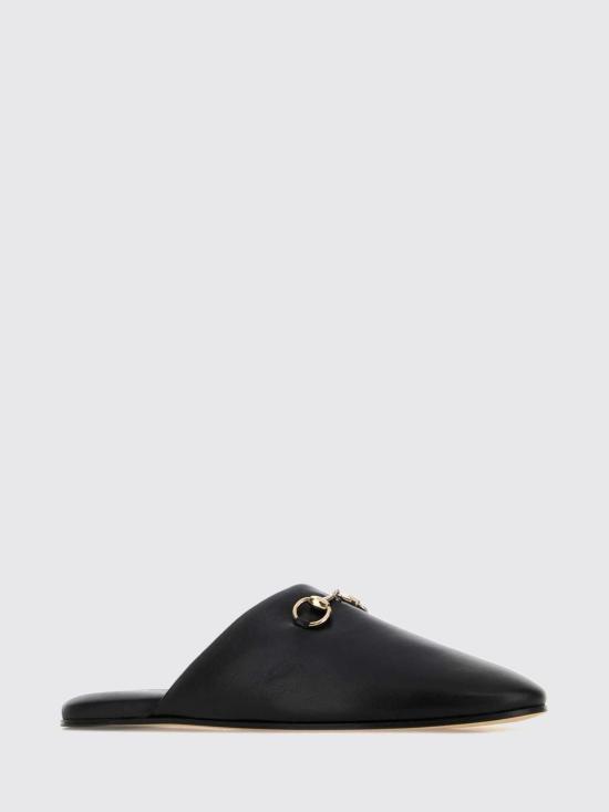26FW 구찌 홀스빗 뮬 849565AAEA4 1000 Black - GUCCI