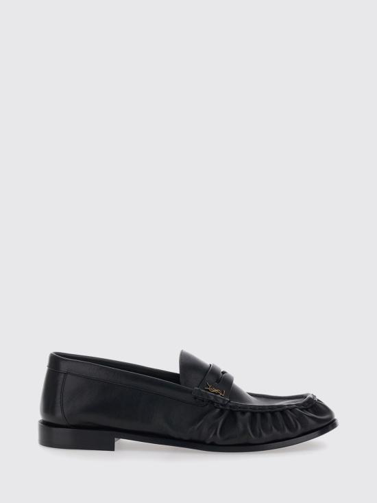 26FW 생로랑 매트 레더 서플 르 로퍼 83947125VAA 1000 Black