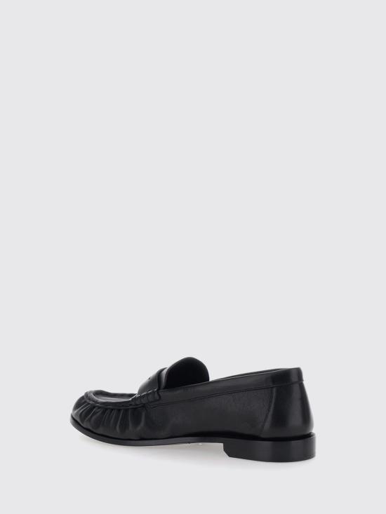 26FW 생로랑 매트 레더 서플 르 로퍼 83947125VAA 1000 Black - SAINT LAURENT