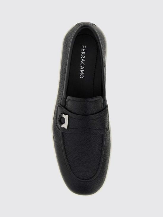 26FW 살바토레 페라가모 로퍼 02A374 789158 Black - SALVATORE FERRAGAMO