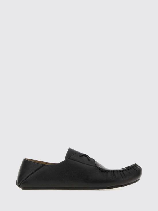 26FW 로에베 램블라 보트 소프트 카프스킨 로퍼 M816290X64 Black