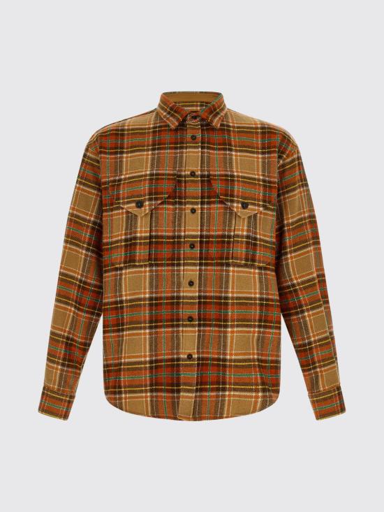 26FW 디스퀘어드2 긴팔 셔츠 S74DM1064D35512 001F Orange - DSQUARED2