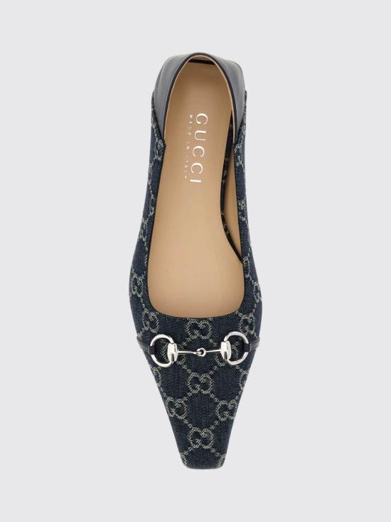 26FW 구찌 플랫 슈즈 A0034PFAF95 4741 Blue - GUCCI