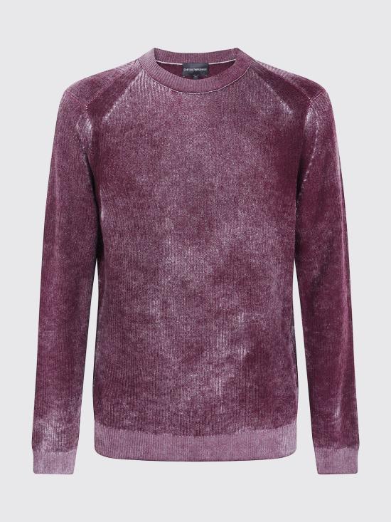 26FW 엠포리오 아르마니 스웨터 EM006301AF29798 UA263 Red - EMPORIO ARMANI