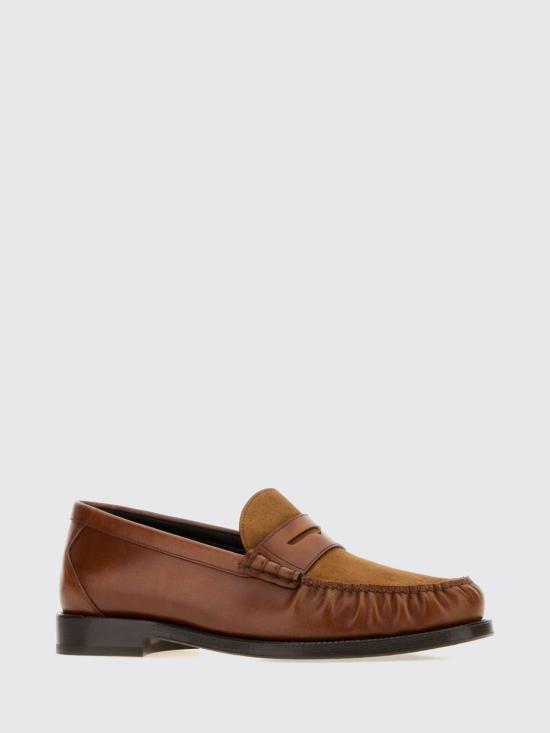 26FW 브루넬로 쿠치넬리 로퍼 MZURALF673 CKC80 Brown - BRUNELLO CUCINELLI