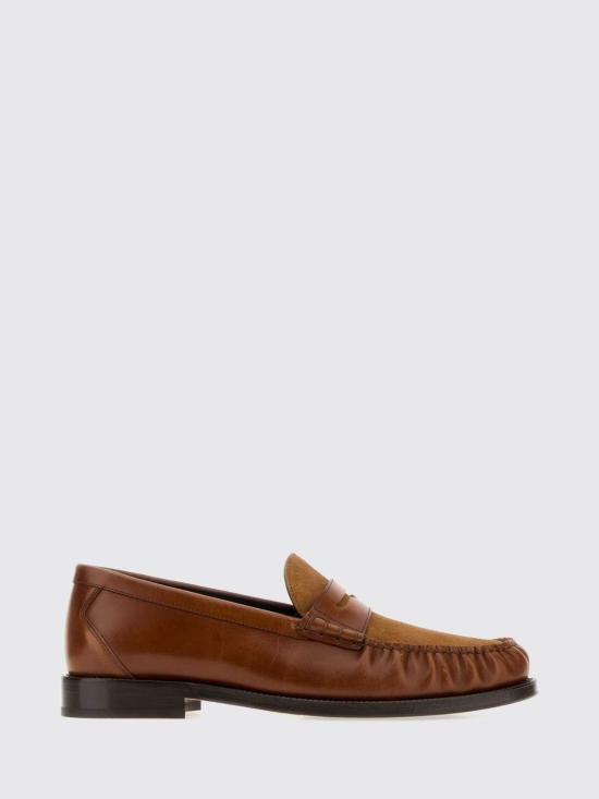 26FW 브루넬로 쿠치넬리 로퍼 MZURALF673 CKC80 Brown