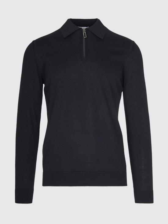 26FW 파올로 페코라 폴로 티셔츠 A002F001 9000 Black - PAOLO PECORA