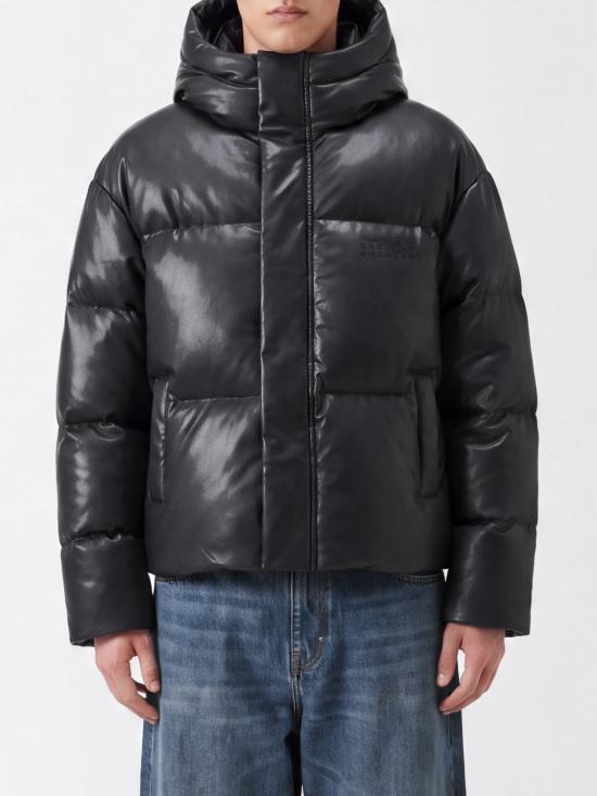 26FW MM6 메종마르지엘라 숏패딩 SH0AM0098M36016 900 Black