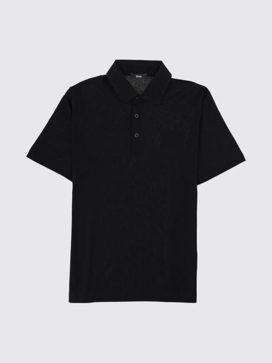 26SS 에르노 폴로 티셔츠 JPL00115U52005 9300 Black - HERNO