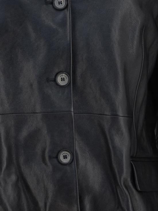 26FW 마그다뷰트림 가죽 자켓 293726 Black - MAGDA BUTRYM