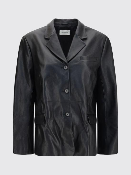 26FW 마그다뷰트림 가죽 자켓 293726 Black - MAGDA BUTRYM