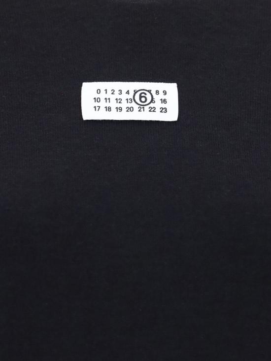26FW MM6 메종마르지엘라 스웨터 S52HL0066M13037 900 Black - MM6 MAISON MARGIELA