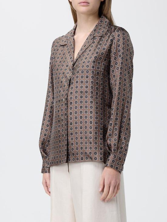 26SS 막스마라 블라우스 261111136106 005 Mud - MAX MARA