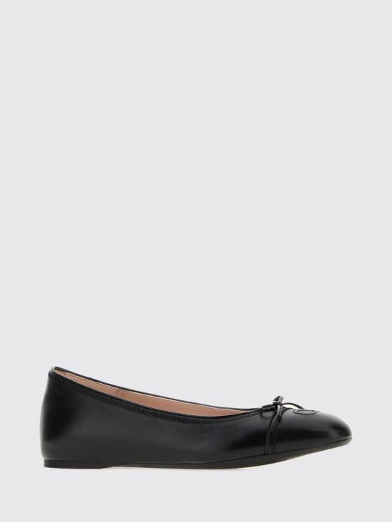 26FW 발렌티노 가라바니 플랫 슈즈 S0QA8URN 0NO Black - VALENTINO GARAVANI