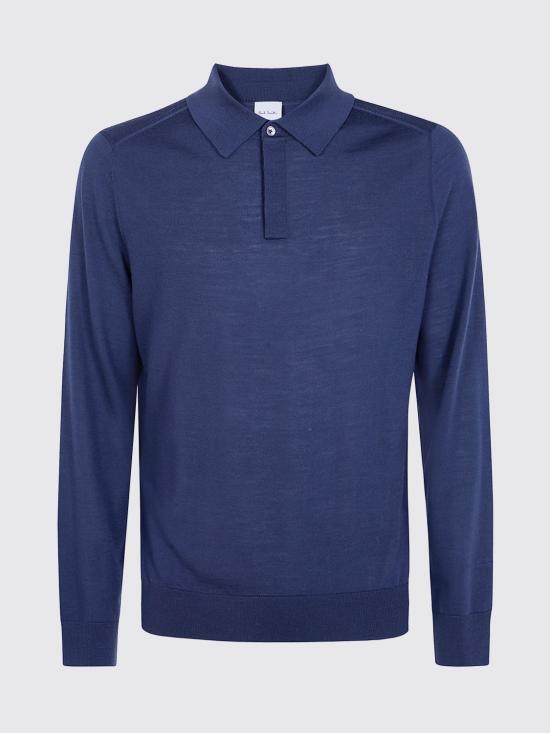 26FW 폴 스미스 폴로 티셔츠 M1R973ZW03154 43 Blue 1 - PAUL SMITH