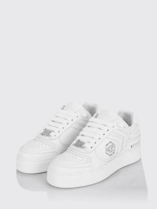 26FW 필립 플레인 스니커즈 FAFSUSC1007PLE010N 01 White - PHILIPP PLEIN