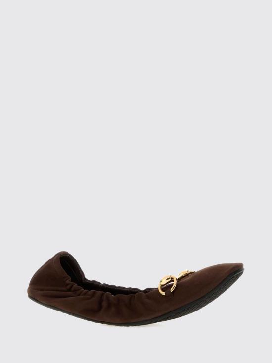 26FW 구찌 플랫 슈즈 875323AAEQY 2021 Brown - GUCCI
