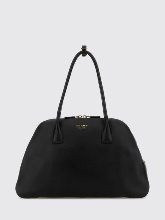 26FW 프라다 미디움 레더 토트백 1BG5222CYS F0002 Black