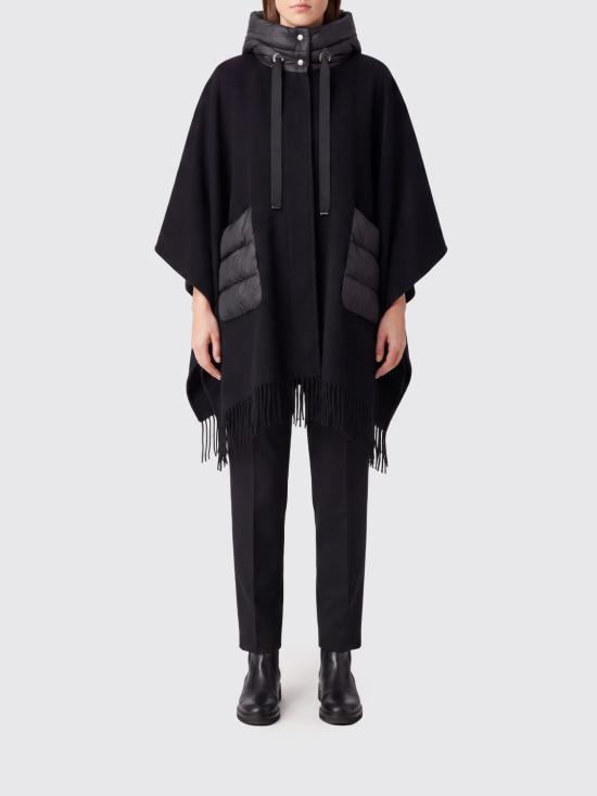 26FW 에르노 퀼티드 포켓 판초 GC00066DR33395 9300 Black