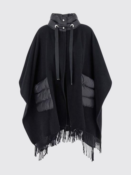 26FW 에르노 퀼티드 포켓 판초 GC00066DR33395 9300 Black - HERNO
