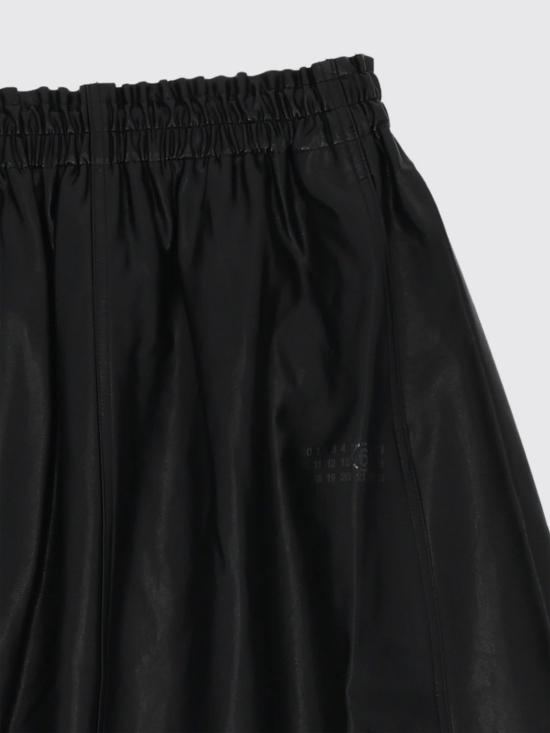 26FW [키즈] MM6 메종마르지엘라 스커트 M61123MM08L M6900 Black - MM6 MAISON MARGIELA