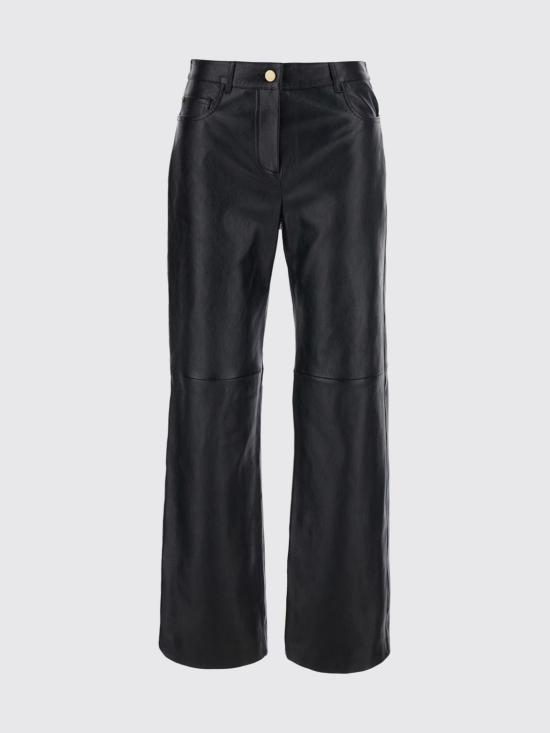 26FW 에스막스마라 가죽 팬츠 2629436011600 002 Black - 'S MAX MARA