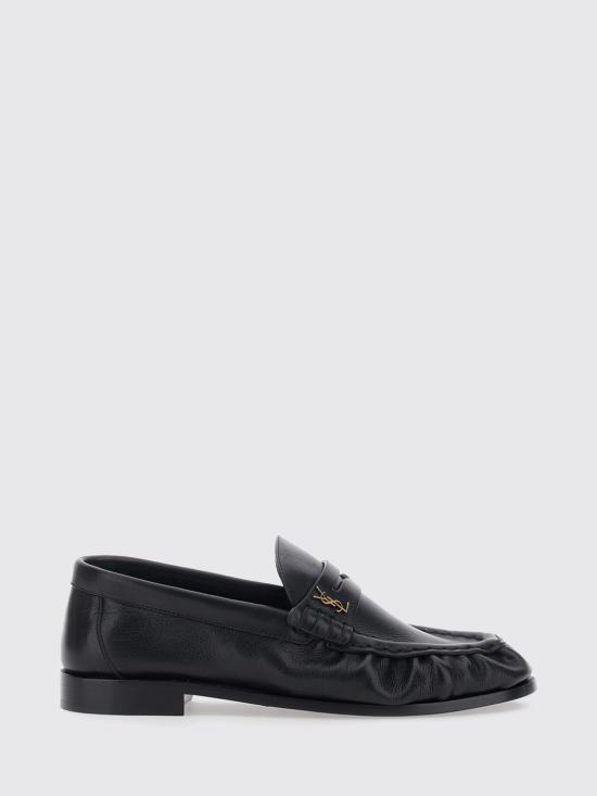 26FW 생로랑 르 로퍼 플랫 슬립온 81890825VAA 1000 Black