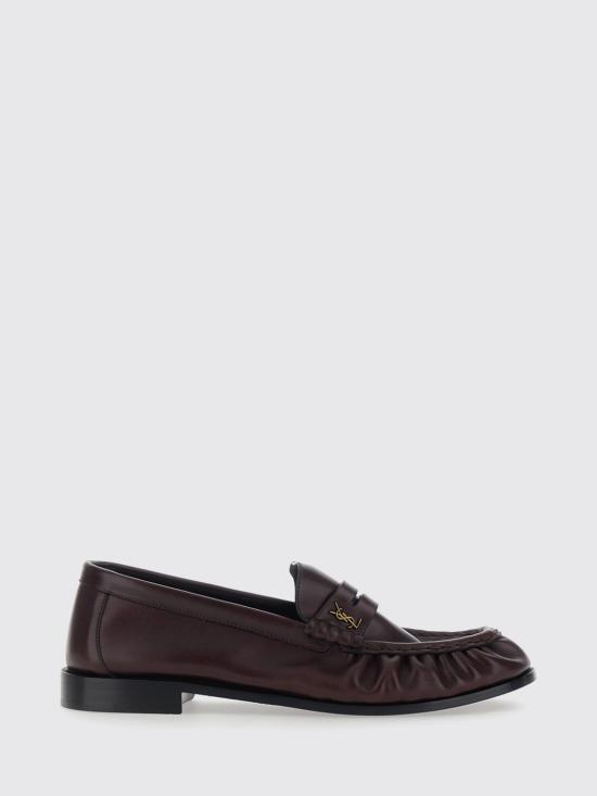 26FW 생로랑 로퍼 A002CJAAGXG 6110 Burgundy