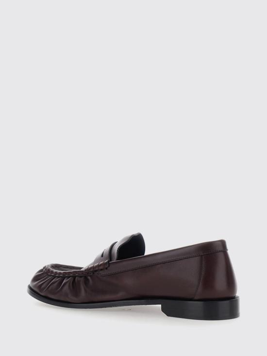 26FW 생로랑 로퍼 A002CJAAGXG 6110 Burgundy - SAINT LAURENT
