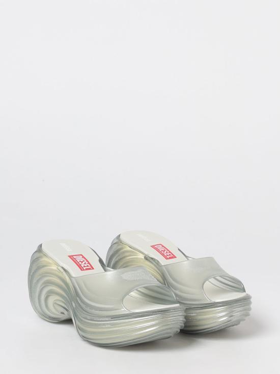26FW 디젤 뮬/슬리퍼 36152BZ135 Transparent - DIESEL