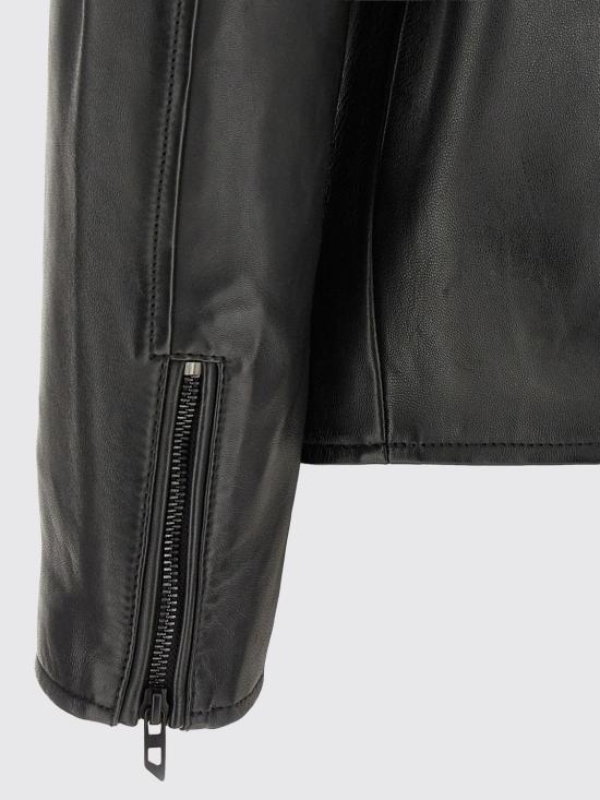 26FW 디젤 가죽 자켓 A185880AJIR 9XX Black - DIESEL