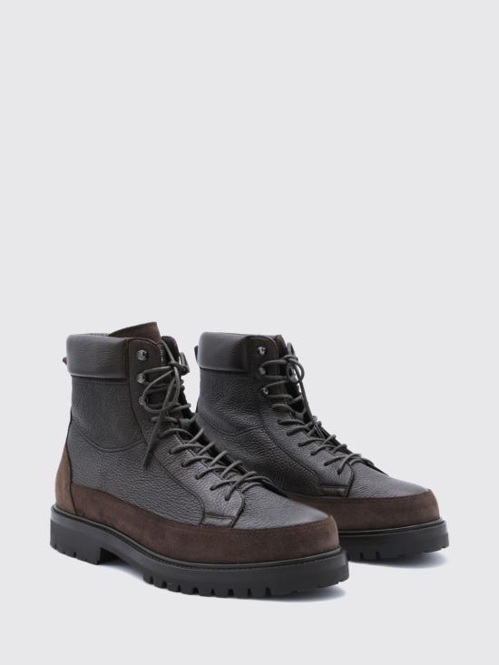 26FW 브루넬로 쿠치넬리 부츠 MZUNTSQ677 COL80 Brown - BRUNELLO CUCINELLI
