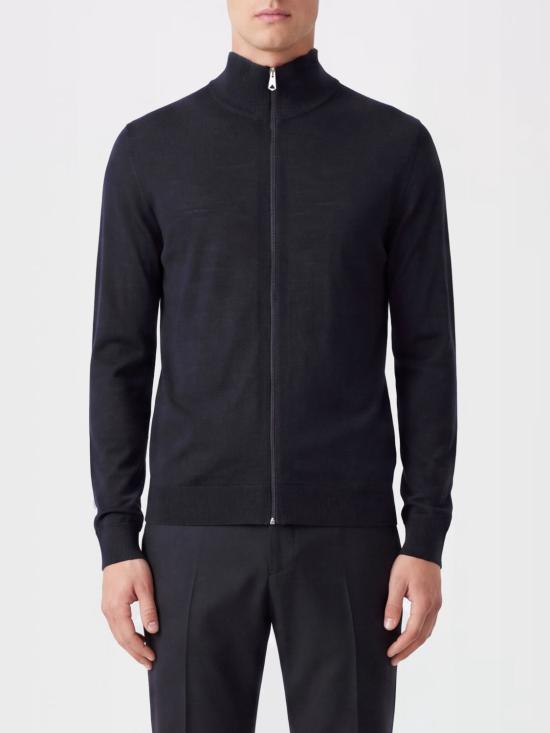 26FW 폴 스미스 집업 니트 M1R972ZW03154 79 Black