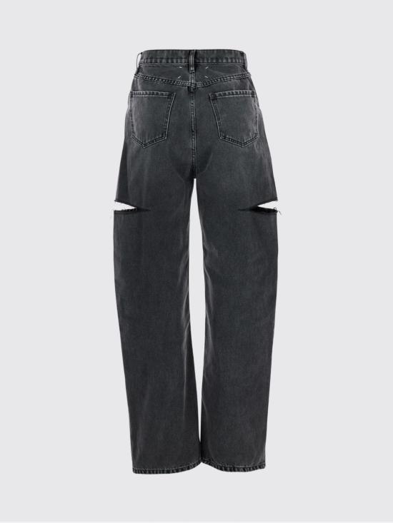 26FW 마르지엘라 컷아웃 진 S51LA0051S30743 965 Black - MAISON MARGIELA