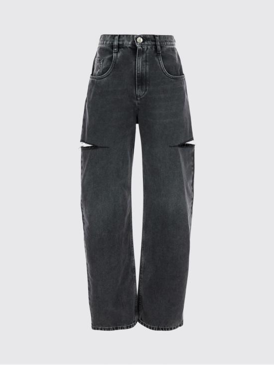 26FW 마르지엘라 컷아웃 진 S51LA0051S30743 965 Black - MAISON MARGIELA