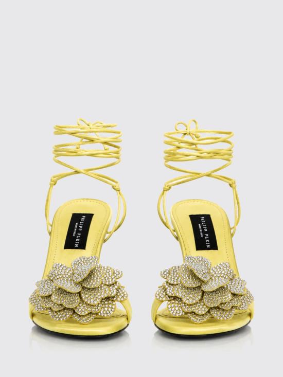 26FW 필립 플레인 힐/펌프스 PAFSWSA0778PTE003N 09 Yellow - PHILIPP PLEIN