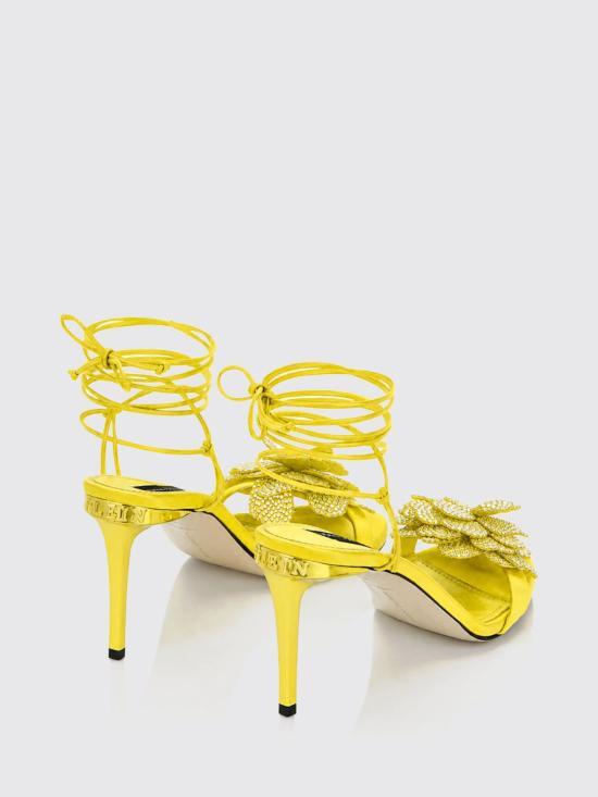 26FW 필립 플레인 힐/펌프스 PAFSWSA0778PTE003N 09 Yellow - PHILIPP PLEIN