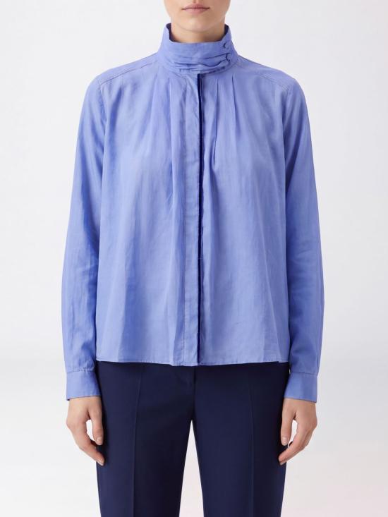 26FW 포르테포르테 블라우스 15104MYSHIRT 5003 Blue