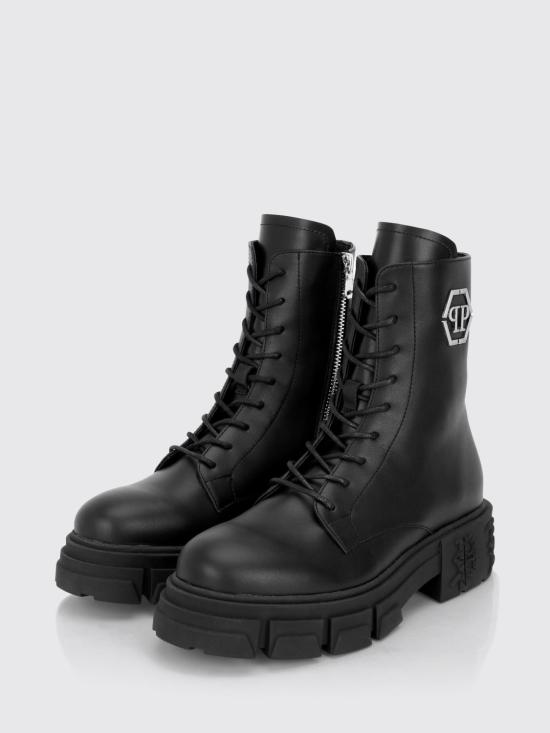26FW 필립 플레인 부츠 FAFSUSE0039PLE010N 02 Black - PHILIPP PLEIN
