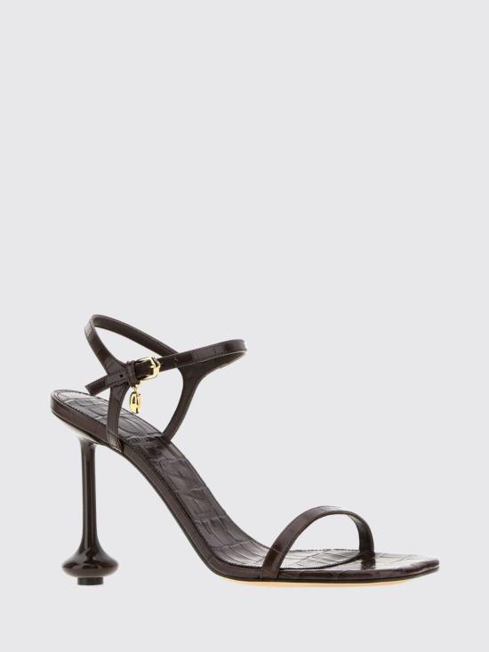 26FW 로에베 힐/펌프스 LLST465X04 DARK Brown - LOEWE